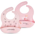 Kalanka - bavoir bébé silicone, 2pcs bavoirs pour bébé en silicone super doux bavoir d'alimentation silicone ... Kalanka - bavoir bébé silicone, 2pcs bavoirs pour bébé en silicone super doux bavoir d'alimentation silicone ...