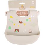 Kalanka - - bavoir - repas de bébé - 056612 - beige - silicone - design - réglable - etanche - lavable ... Kalanka - - bavoir - repas de bébé - 056612 - beige - silicone - design - réglable - etanche - lavable ...