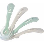 Kalanka - béaba, lot de 4 cuillères en silicone pour bébé et enfant, 2ème age, a partir de 12 mois, souple, ... Kalanka - béaba, lot de 4 cuillères en silicone pour bébé et enfant, 2ème age, a partir de 12 mois, souple, ...