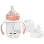 Kalanka - baba, biberon / tasse d'apprentissage 2 en 1, tasse paille enfant, 100% etanche, anti - fuite, ...
