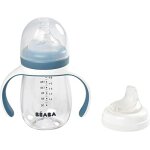 Kalanka - baba, biberon / tasse d'apprentissage 2 en 1, tasse paille enfant, 100% etanche, anti - fuite, ...