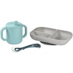 Kalanka - béaba, set vaisselle silicone repas bébé, coffret repas d'apprentissage, 3 pièces, assiette ... Kalanka - béaba, set vaisselle silicone repas bébé, coffret repas d'apprentissage, 3 pièces, assiette ...