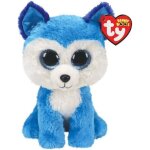Kalanka - - beanie boo's - peluche prince le chien husky, ty36310, blanc / bleu, 15 cm Kalanka - - beanie boo's - peluche prince le chien husky, ty36310, blanc / bleu, 15 cm