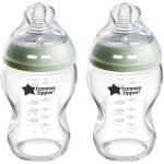 Kalanka - biberons , biberon en verre anti - colique natural start, 250ml, ttine imitant la forme du ...