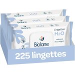 Kalanka - biolane - lingettes bb a l'eau - 225 lingettes - lot de 3x75 - nettoyage doux et efficace ...
