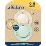 Kalanka - biolane - tétines rondes - sucettes extra - fines - 0 a 6 mois - vert et beige - téterelle ... Kalanka - biolane - tétines rondes - sucettes extra - fines - 0 a 6 mois - vert et beige - téterelle ...