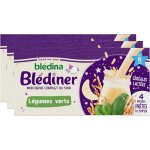 Kalanka - bldiner crales lactes aux lgumes verts ds 6 mois 4x250ml - lot de 3