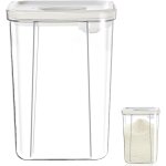 Kalanka - bote de rangement pour poudre de lait en poudre, 2, 8 l, doseur pour bb, lait en poudre, ...
