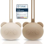 Kalanka - bo�te a sucette en silicone sans bpa lot de 2 rangement hygi�nique pour b�b�s et jeunes enfants ...