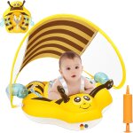 Kalanka - bouee bebe, bouee bebe avec pare soleil, bouee bebe piscine, bouee bebe parasol, flotteur de ...