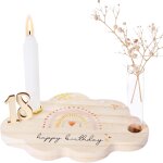 Kalanka - bougeoir en bois anniversaire support pour bougie porte bougie cadeau d`anniversaire chauffe ... Kalanka - bougeoir en bois anniversaire support pour bougie porte bougie cadeau d`anniversaire chauffe ...