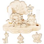 Kalanka - bougeoir en bois anniversaire support pour bougie porte bougie cadeau dâ¿anniversaire chauffe ... Kalanka - bougeoir en bois anniversaire support pour bougie porte bougie cadeau dâ¿anniversaire chauffe ...