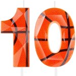 Kalanka - bougies d'anniversaire 3d en forme de numéro 10 orange pour 10e anniversaire - cire de qualité ... Kalanka - bougies d'anniversaire 3d en forme de numéro 10 orange pour 10e anniversaire - cire de qualité ...