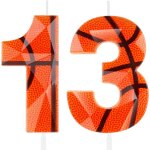 Kalanka - bougies d'anniversaire 3d en forme de numéro 13 orange pour 13e anniversaire - cire de qualité ... Kalanka - bougies d'anniversaire 3d en forme de numéro 13 orange pour 13e anniversaire - cire de qualité ...
