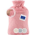 Kalanka - bouillotte eau chaude premium avec poche & housse en peluche douce - bouillotte caoutchouc ... Kalanka - bouillotte eau chaude premium avec poche & housse en peluche douce - bouillotte caoutchouc ...