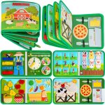 Kalanka - busy board - livre occup de ferme montessori pour 1 2 3 ans enfants - planche d'activits ...