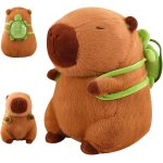 Kalanka - capybara peluche 33cm, peluche capybara pour enfants, capybara avec sac à dos tortue, peluche ... Kalanka - capybara peluche 33cm, peluche capybara pour enfants, capybara avec sac à dos tortue, peluche ...