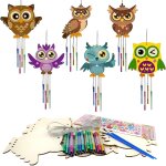 Kalanka - carillons eoliens hibou pour enfants 6 pièces, kit bricolage chouette enfant, artisanat en ... Kalanka - carillons eoliens hibou pour enfants 6 pièces, kit bricolage chouette enfant, artisanat en ...