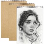 Kalanka - carnet dessin a5 carnet de croquis, 3 pièces 160 gsm carnet de croquis vierge avec reliure ... Kalanka - carnet dessin a5 carnet de croquis, 3 pièces 160 gsm carnet de croquis vierge avec reliure ...