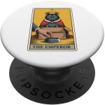 Kalanka - carte de tarot the emperor cat in box lover funny cat popsockets popgrip adhésif Kalanka - carte de tarot the emperor cat in box lover funny cat popsockets popgrip adhésif