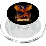 Kalanka - la carte de tarot vintage du lecteur phoenix popsockets popgrip pour magsafe Kalanka - la carte de tarot vintage du lecteur phoenix popsockets popgrip pour magsafe
