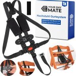 Kalanka - chaise haute systme de ceinture 5 points, 1 set, compatible avec hauck, stokke tripp trapp, ...