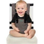 Kalanka - chaise nomade bebe compacte lgre et scurise, sige enfant portable en voyage, harnais avec ...
