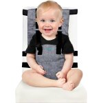 Kalanka - chaise nomade bebe compacte lgre et scurise, sige enfant portable en voyage, harnais avec ...