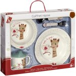 Kalanka - - coffret cadeau repas mlamine - version oiseau - lavable en lave - vaisselle - set pour enfant ...