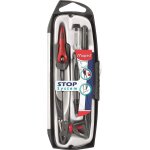 Kalanka - - coffret compas stop system 5 pices - systme de verrouillage brevet - trac parfait - avec ...