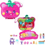 Kalanka - coffret ourson fraise avec jardin, 2 mini - figurines, 12 accessoires dont panier elvateur, ...