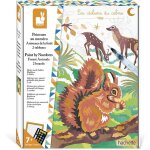 Kalanka - - coffret peinture par numéro animaux de la forêt - 2 tableaux à réaliser - les ateliers du ... Kalanka - - coffret peinture par numéro animaux de la forêt - 2 tableaux à réaliser - les ateliers du ...