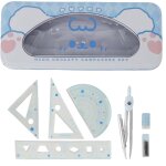 Kalanka - compas, 7 pices animaux mignons, robuste et durable, boussole pour lecole primaire, le collge ...