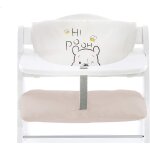Kalanka - coussin chaise haute bb highchair pad deluxe, compatible avec chaises alpha + , beta + et ...