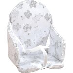 Kalanka - coussin de chaise haute bébé pvc imperméable, avec sangles, fabriqué france lapin pyjama Kalanka - coussin de chaise haute bébé pvc imperméable, avec sangles, fabriqué france lapin pyjama