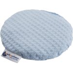 Kalanka - coussin chauffant en noyaux de cerises pour bb 180 g rond 15 cm 100% coton naturel chaleur ...