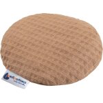 Kalanka - coussin chauffant en noyaux de cerises pour bb 180 g rond 15 cm 100% coton naturel chaleur ...