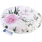 Kalanka - coussin chauffant en noyaux de cerises pour bb 180 g rond 15 cm 100% coton naturel chaleur ...