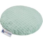 Kalanka - coussin chauffant en noyaux de cerises pour bb 180 g rond 15 cm 100% coton naturel chaleur ...