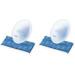 Kalanka - coussinets d'allaitement nuit en pochette individuelle, blanc, 30 pices, 162 g (lot de 2)