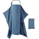 Kalanka - couverture allaitement bébé avec pochette, cape d'allaitement en mousseline, tablier allaitement ... Kalanka - couverture allaitement bébé avec pochette, cape d'allaitement en mousseline, tablier allaitement ...