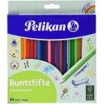 Kalanka - crayons de couleurs, 24 pièces, triangulaires, mine 3 mm Kalanka - crayons de couleurs, 24 pièces, triangulaires, mine 3 mm