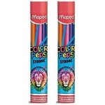 Kalanka - crayons de couleur, assortie, 12 unit (lot de 2)