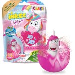 Kalanka - craze unicorn bombe de bain enfant licorne boule de bain arme pop - corn avec figurine de ...