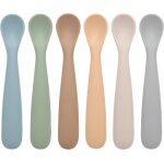 Kalanka - cuillère silicone bébé, 6 pcs cuillere bebe 6 mois apprentissage beaba, ustensiles d'alimentation, ... Kalanka - cuillère silicone bébé, 6 pcs cuillere bebe 6 mois apprentissage beaba, ustensiles d'alimentation, ...