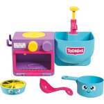 Kalanka - cuisine bain pour bb et tout - petits, jouet a bulles, ensemble 2 en 1, jeu d'eau pour enfants, ...