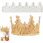 Kalanka - dcoration de couronne outils de moule en silicone pour gteau princess crown silicone gteau ...
