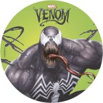 Kalanka - - dcoration pour gteaux d`anniversaire - cake topper venom 20 cm - disque en azyme comestible ...