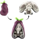 Kalanka - les deglingos doudou velvet l'éléphant / aubergine - elephant cache - cache réversible - peluche ... Kalanka - les deglingos doudou velvet l'éléphant / aubergine - elephant cache - cache réversible - peluche ...