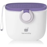 Kalanka - distributeur de lait en poudre pour bébé 250 g avec grattoir et cuillère (violet, blanc, 1 ... Kalanka - distributeur de lait en poudre pour bébé 250 g avec grattoir et cuillère (violet, blanc, 1 ...